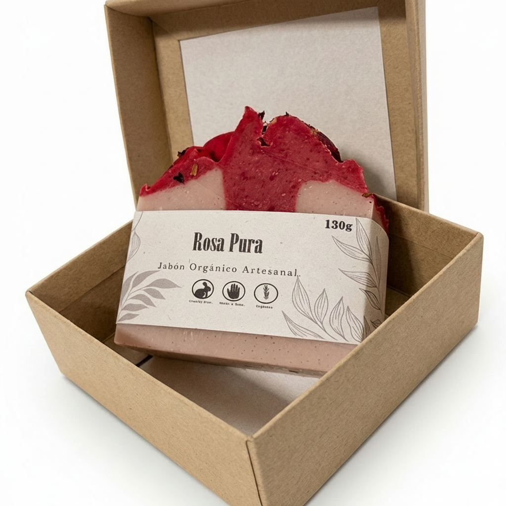 Jabon Rosa Pura 130g