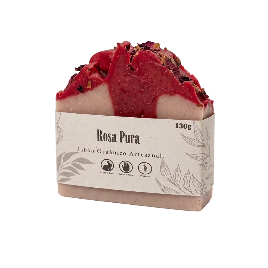 Jabon Rosa Pura 130g