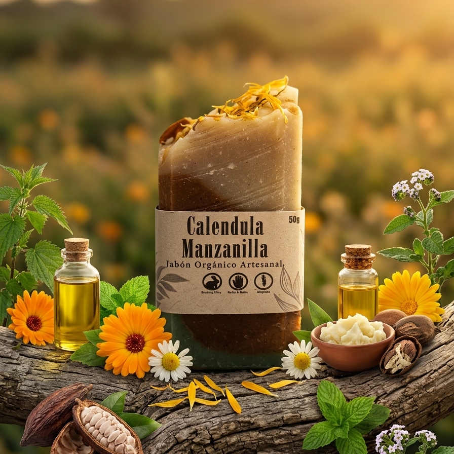 MiniJabon Calendula Manzanilla 50g