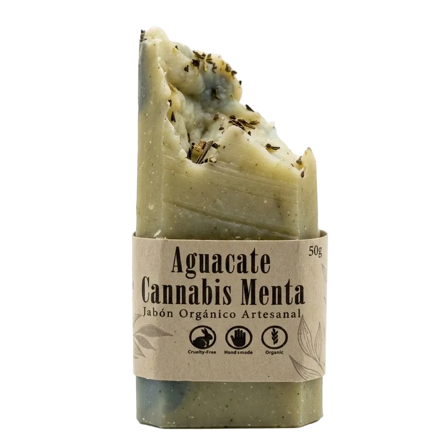 MiniJabon Aguacate Menta Cannabis 50g