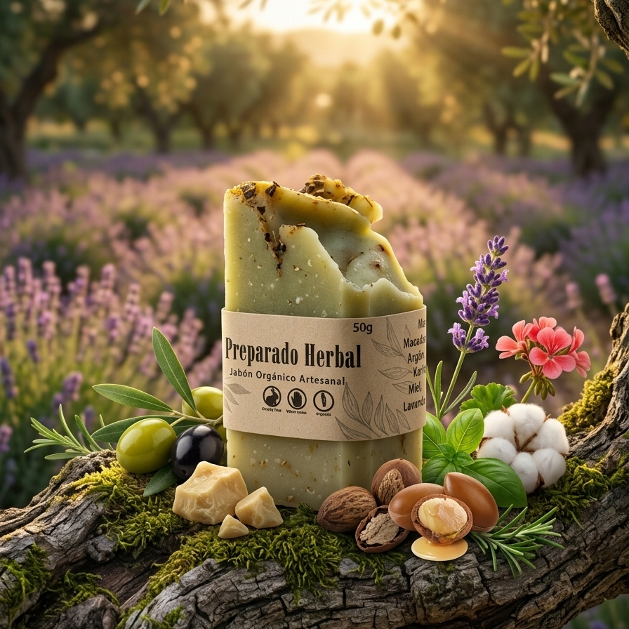 MiniJabon Preparado Herbal 50g