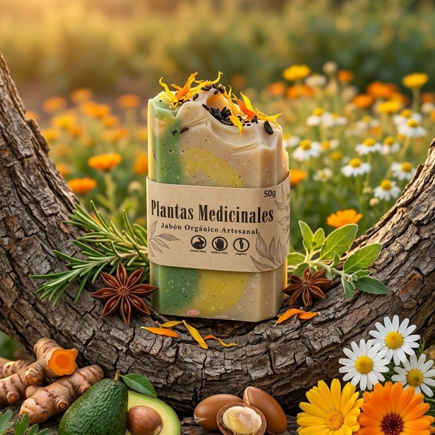 MiniJabon Plantas Medicinales 50g