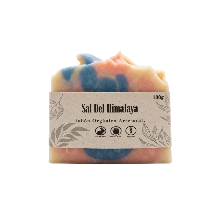 Jabon Sal del Himalaya con Sal Marina 130g