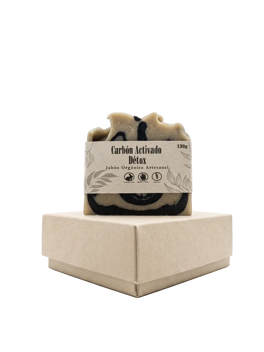 Jabon Carbon Activado Detox 130g