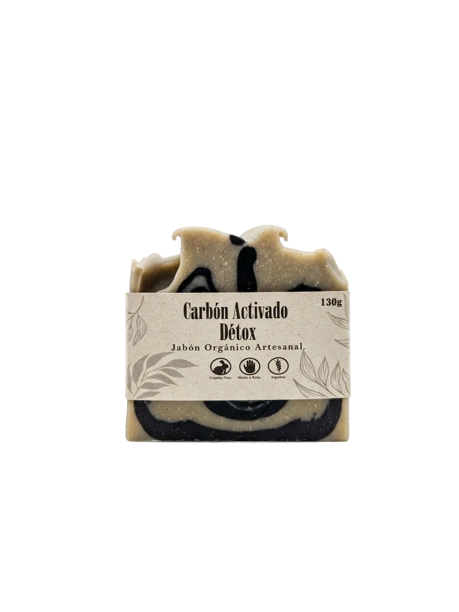 Jabon Carbon Activado Detox 130g