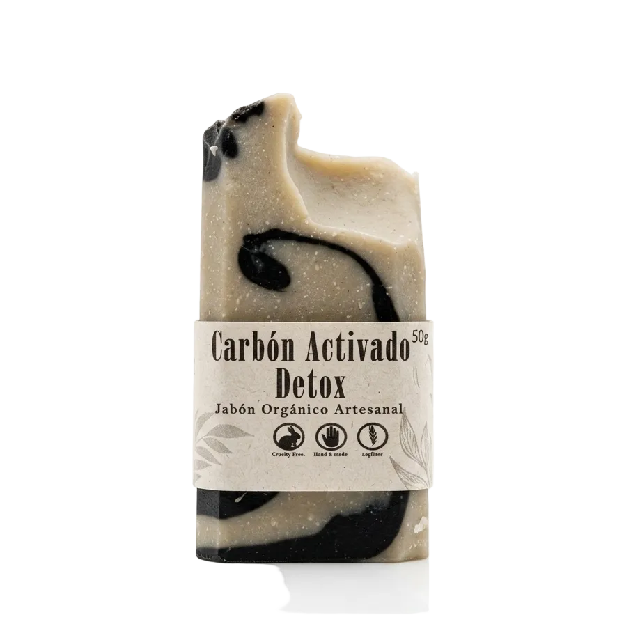 MiniJabon Carbon Activado Detox 50g