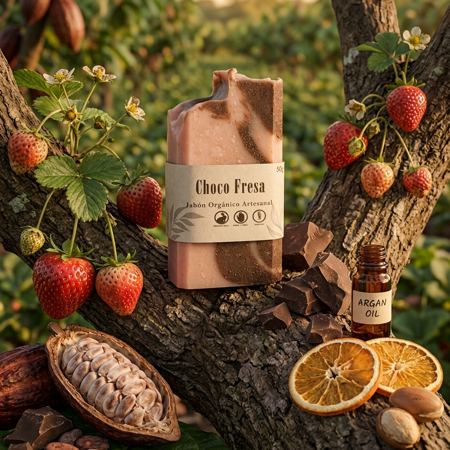 MiniJabon ChocoFresa 50g