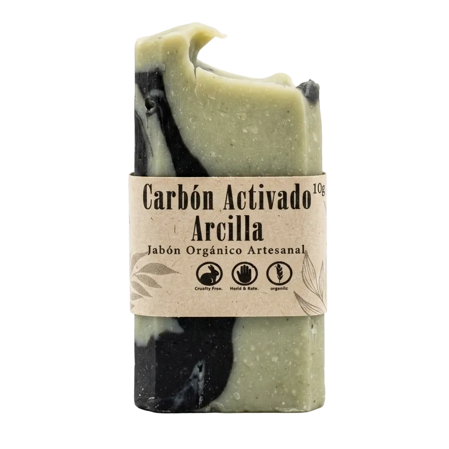 MiniJabon Carbon Activado y Arcilla 50g