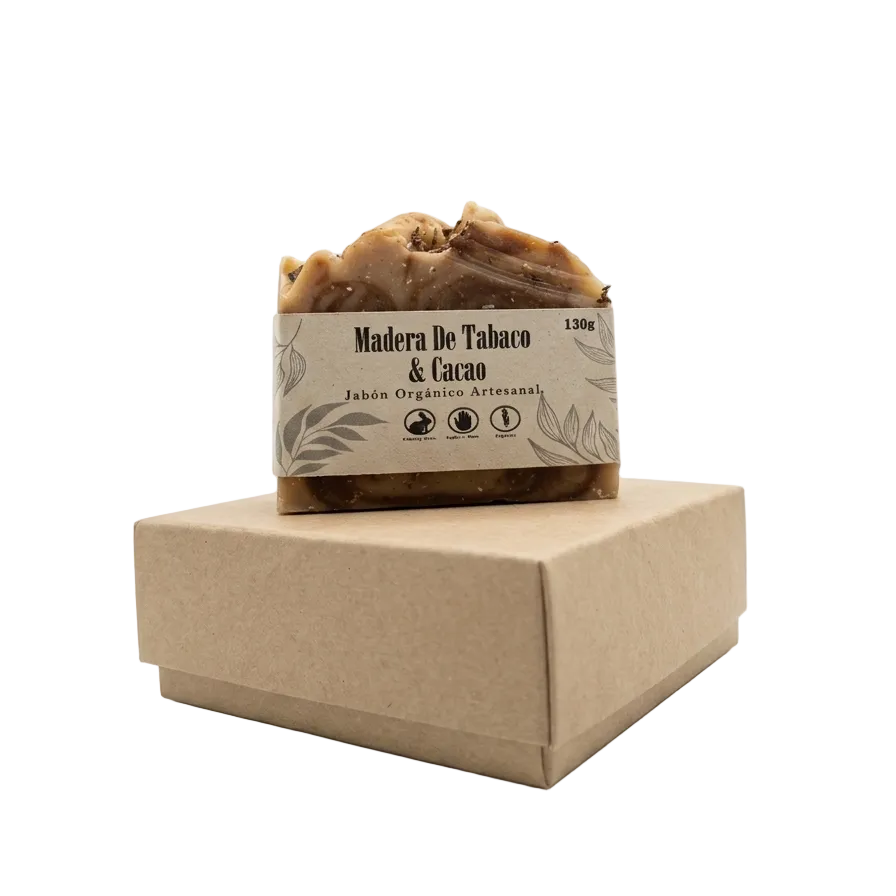 Jabon Madera de Tabaco y Cacao 130g
