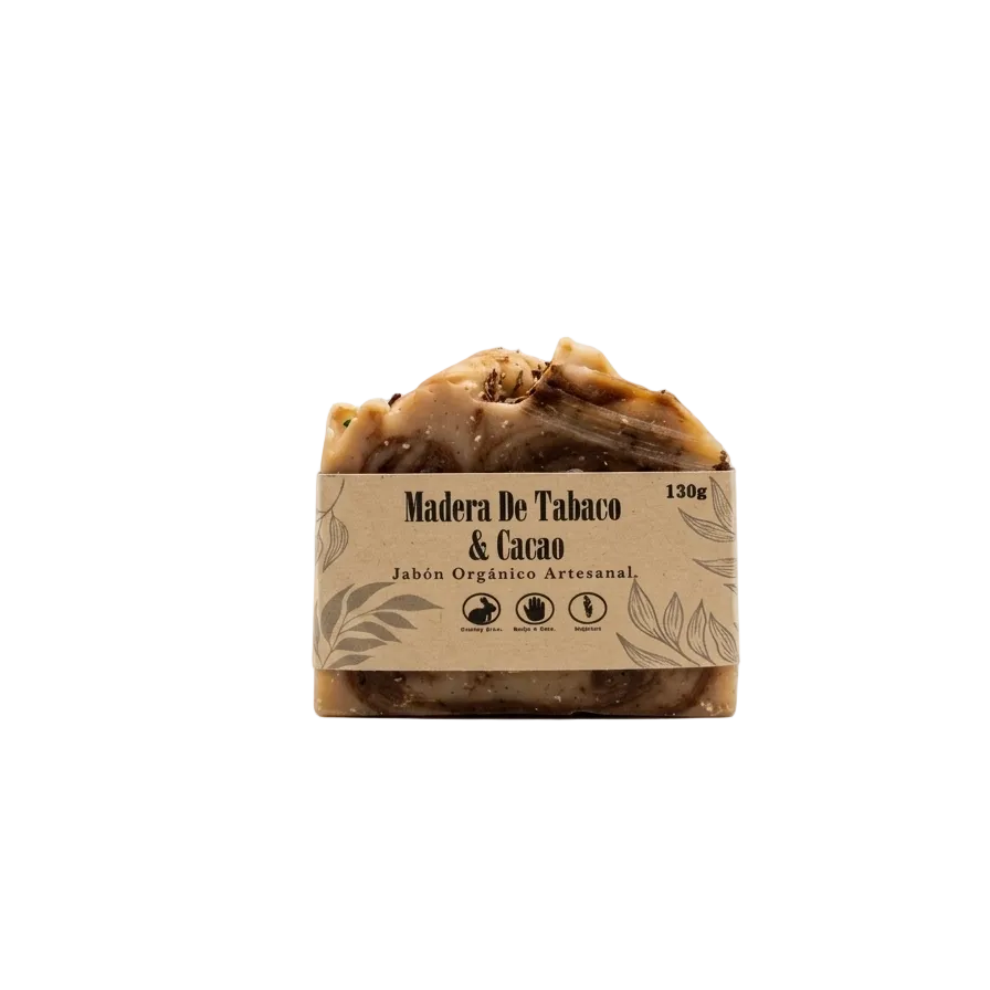 Jabon Madera de Tabaco y Cacao 130g
