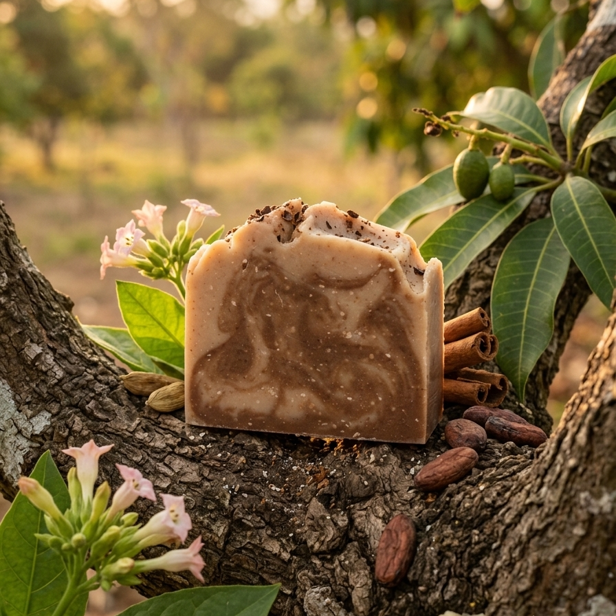 Jabon Madera de Tabaco y Cacao 130g