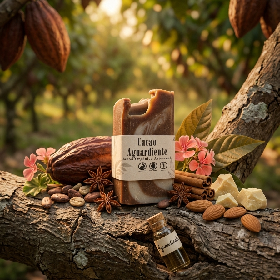 MiniJabon Cacao Aguardiente Anis 50g
