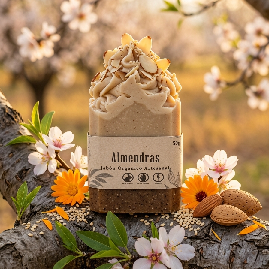 MiniJabon Almendras Dulces 50g