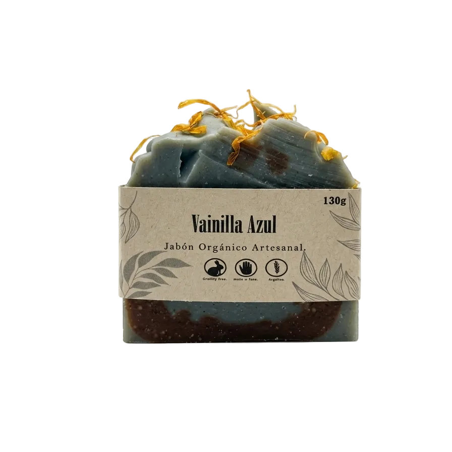 Jabon Vainilla Azul 130g