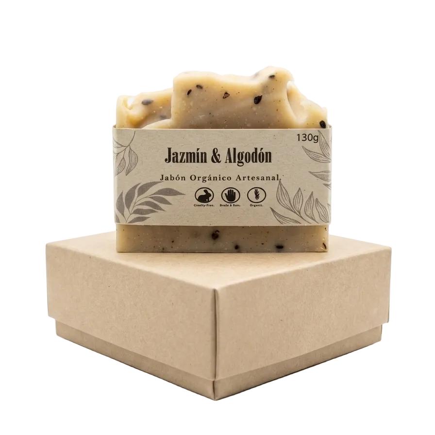 Jabon Jazmín Algodón 130g