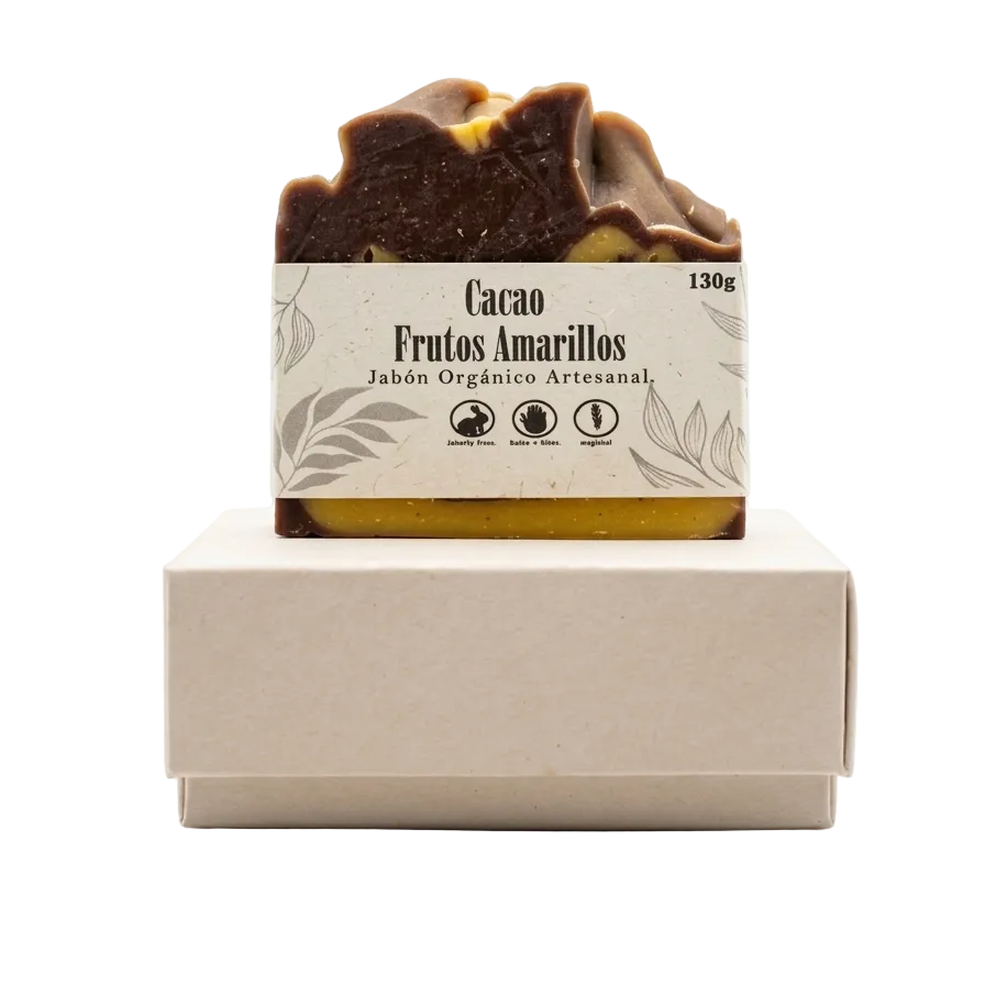Jabon Cacao Frutos Amarillos 130g