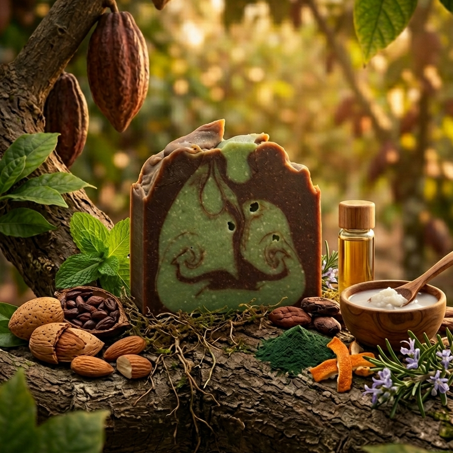 Jabon Cacao Menta 130g