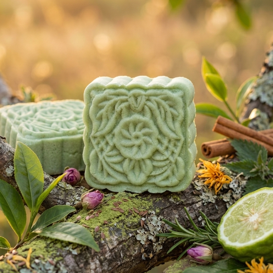 Shampoo Solido Te Matcha 70g