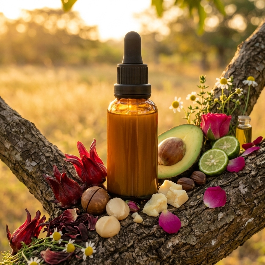 Serum Flor de Jamaica Vitamina C   30mL