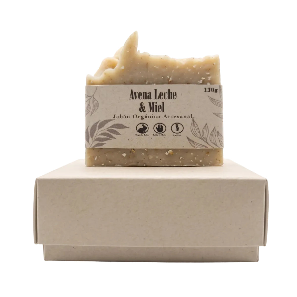 Jabon Avena Leche Miel 130g