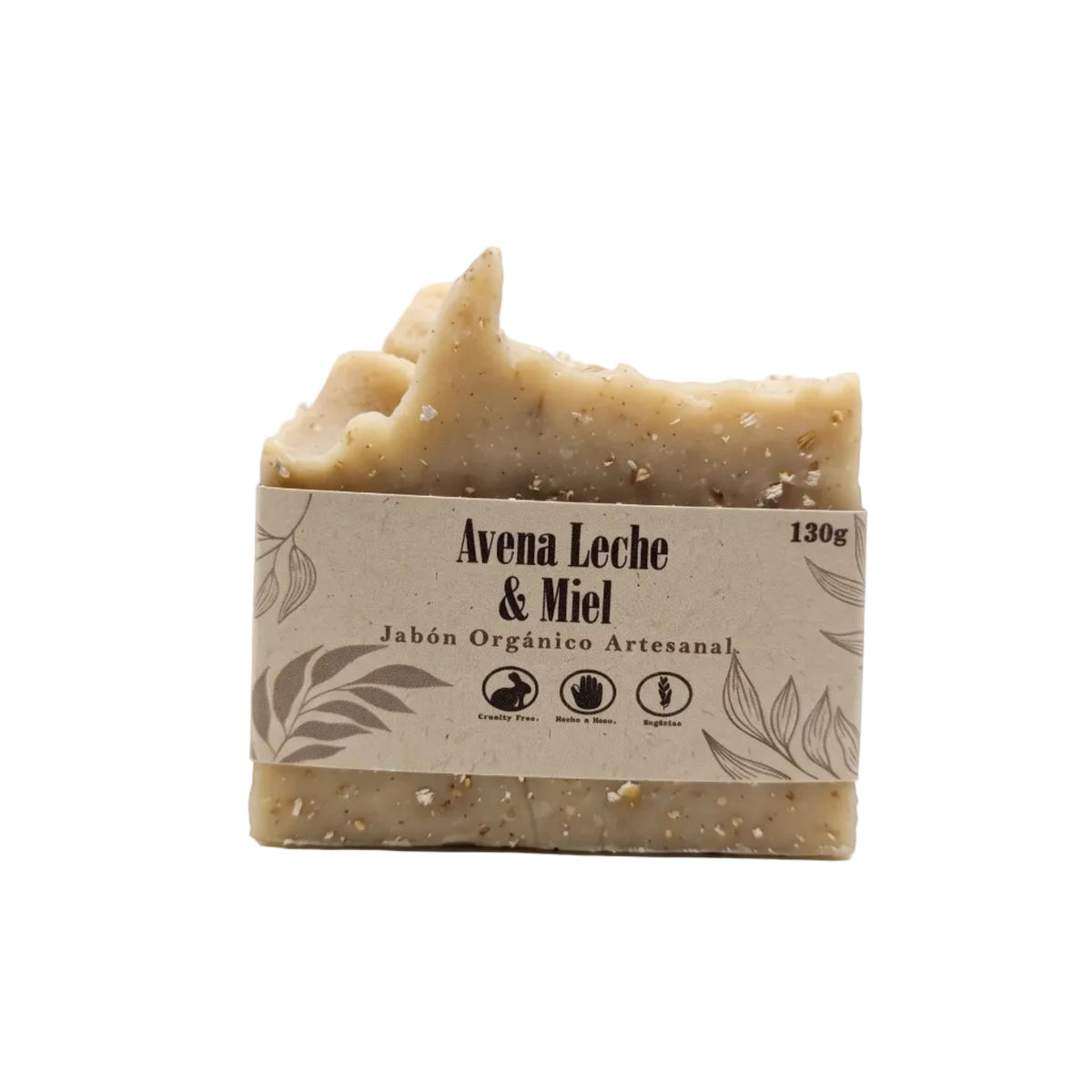 Jabon Avena Leche Miel 130g