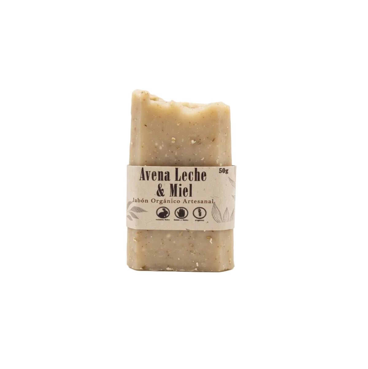 Mini Jabon Avena Leche Miel 50g